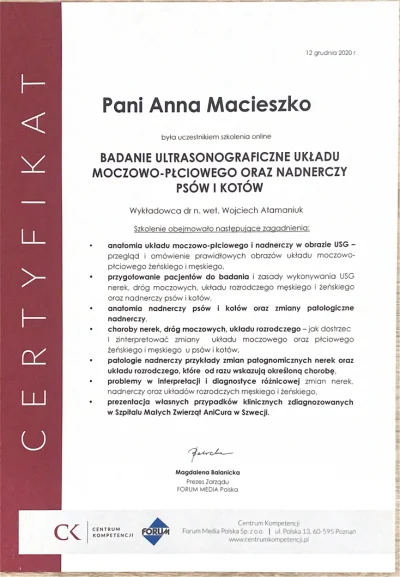 Dr Anna Macieszko - zalozycielka kliniki Kotee